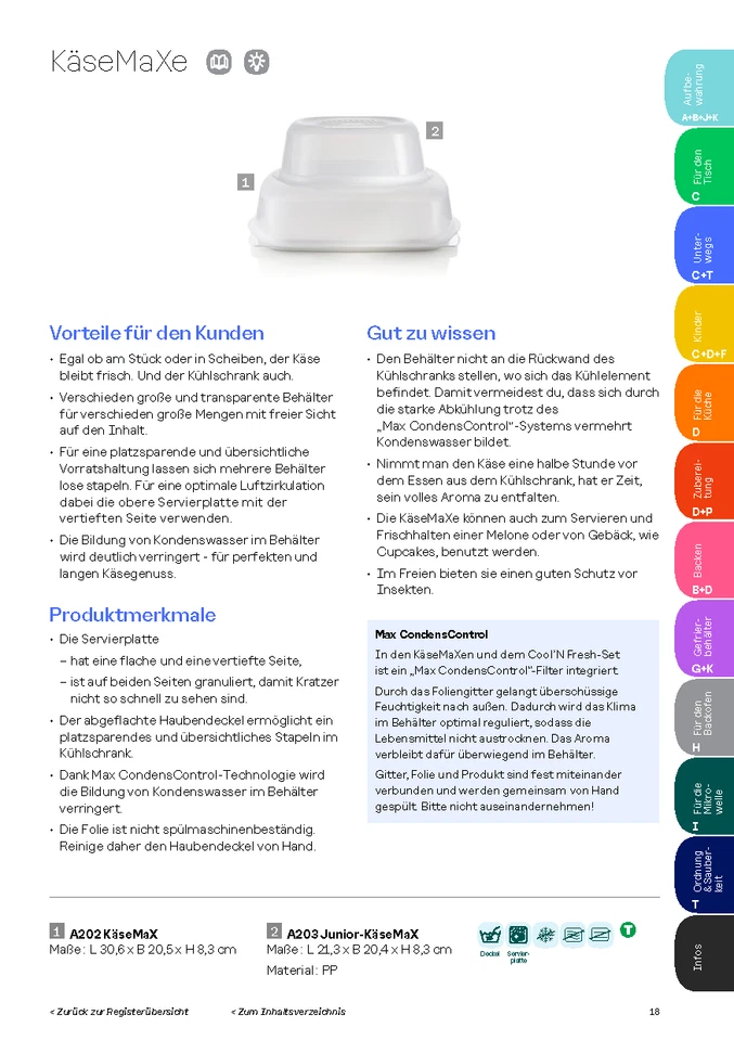 Tupperware Cool'N Fresh div. Kühlschrankbehälter KäseMax Ersatz BrotMax myTupp - Bild 3 von 4