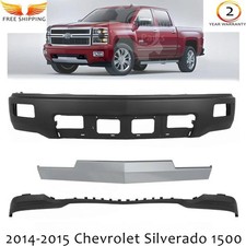 Front Bumper Paintable Air Dam Kit For 2014-2015 Chevrolet Silverado 1500 Front Bumper Paintable Air Dam Kit For 2014-2015 Chevrolet Silverado 1500