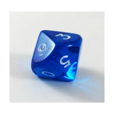 Koplow Jumbo Dice Jumbo d10 - Translucent Blue New