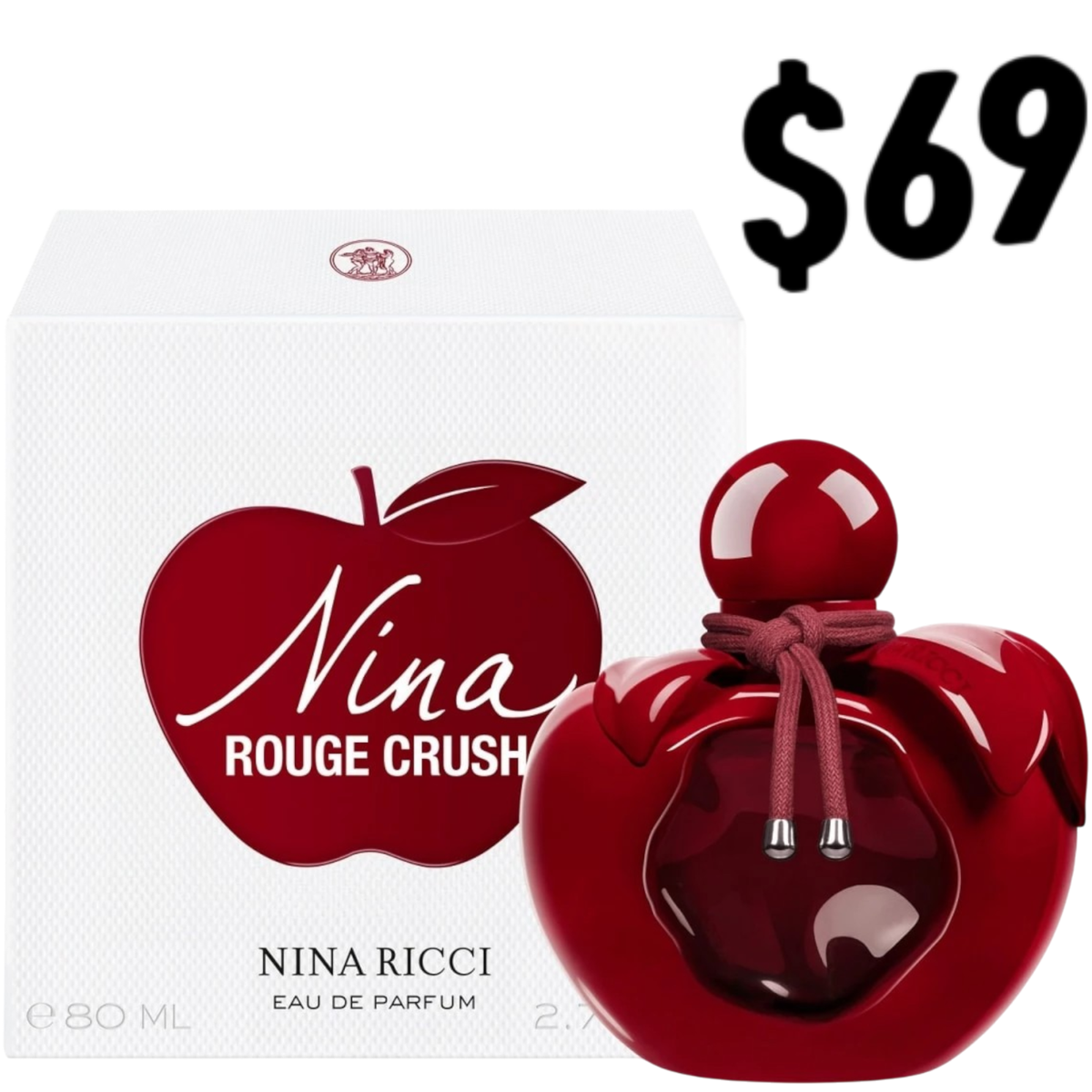 NINA RICCI NEW 2025 Nina Rouge Crush EDP 30 ML/1. OZ SHIP FROM