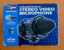 Vidpro XM-45 Professional Condenser Video Microphone  Case for DSLR  Camcorder