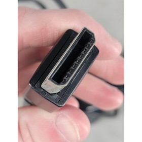 Sega Saturn Control Pad Wired Controller Black MK-80116 OEM Authentic Mens Video