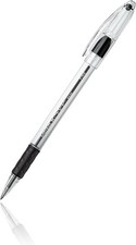 BK90-A Pentel RSVP Ball-Point Stick Pen, 0.7mm Fine Tip, Black, Pack of 1