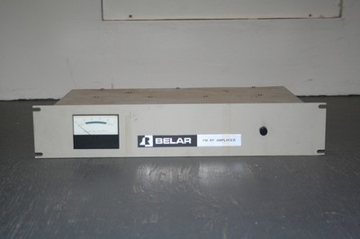 Used BELAR FM RF AMPLIFIER RFA-1  - vintage 83 - 90.7 factory - untested parts