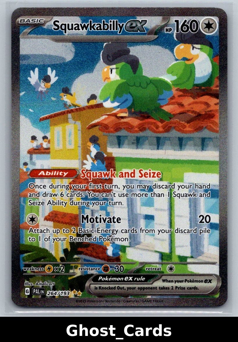 Pokémon TCG Paldea Evolved Squawkabilly 264/193