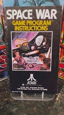 Vintage 1978 SPACE WAR Atari 2600 System Game CX2604 Instruction Booklet ONLY 