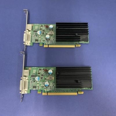 LOT OF 2 NVIDIA GEFORCE 9300 256MB GRAPHICS VIDEO CARD P805-V155 0K192G V1-1(1)