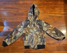 Vintage YOUTH Carhartt Realtree Camo Jacket Coat YYJ144 CMO M 8 USA Made
