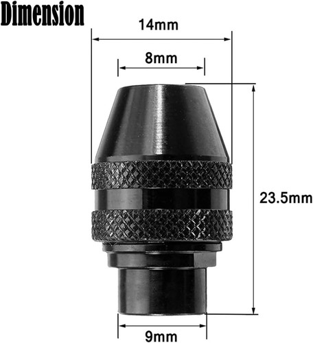2 Pcs Multi Quick Change Keyless Chuck for Dremel 4486 Rotary Tools 3000 4000... - Picture 2 of 4
