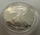 2001 W American Silver Eagle 1 Oz with box and COA