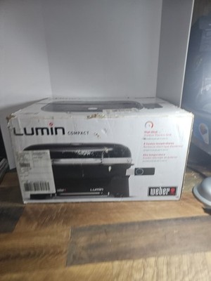 Weber Lumin Compact 120V Corded Electric Portable Grill 91010901 - BRAND NEW