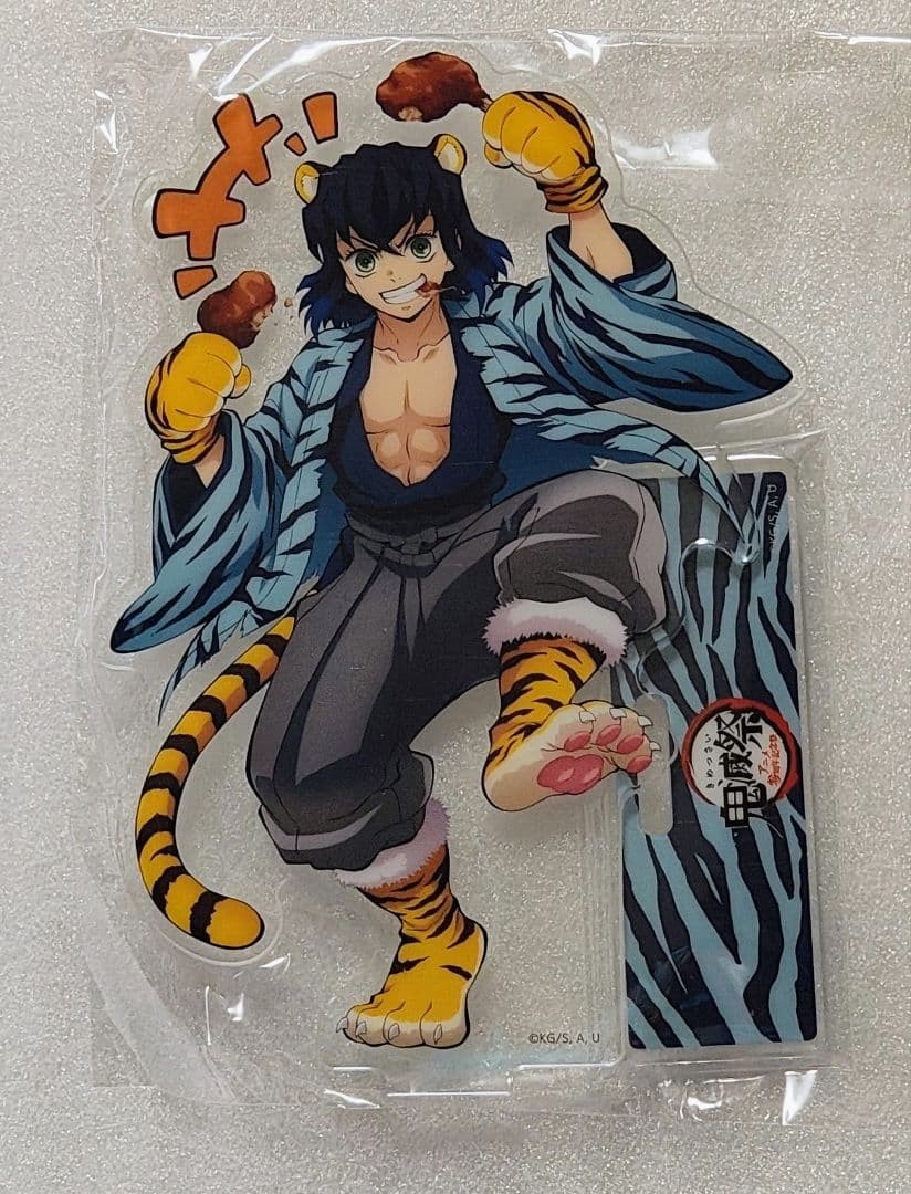 Demon slayer Inosuke Hashibira Original drawing random acrylic stand ...