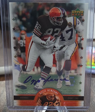 Upper Deck 2005 NFL Legends Ozzie Newsome Browns Auto Insert #LS-ON