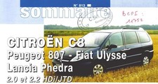Revue technique Citroen C8