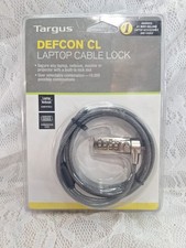 TARGUS Defcon CL Combination Lock Laptop Computer CABLE LOCK PA410U1 NIP NEW