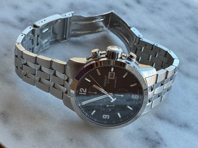 Tissot PRC 200 Men's Black Watch - T055427A for sale online | eBay