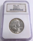 1952 Franklin Silver Half Dollar NGC MS 65