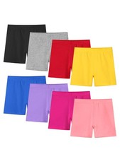 8 Pack Baby Toddler Girls Cotton Bike Shorts Kids Safety Under Dress Dance Sh...