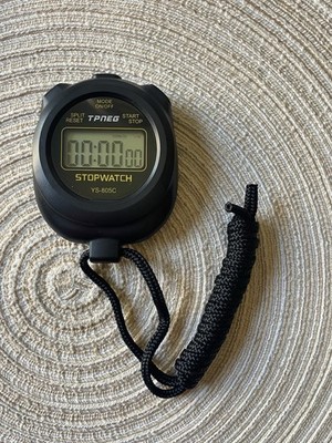 TPNEG YS-805C  Stopwatch Timer - Easy to Use Large Black Open box