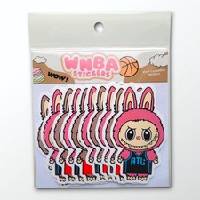 WNBA Atlanta Dream Jersey Monster Sticker pack of 10 vinyl decal Allisha Gray