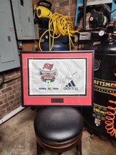 Tony Dungy Signed 1999 Bucs Golf Classic Pin Flag