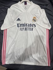 New XL Adidas Real Madrid Home 2020/21 Soccer Jersey New Without Tags
