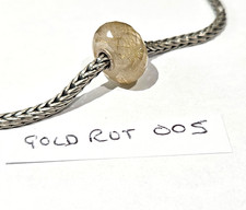 Genuine TROLLBEAD Golden Rutilated Quartz Trollbeads Day 2017 Faceted NEW/UNUSED