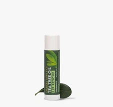 Desert Essence Tea Tree Oil Lip Rescue .15 oz Soothing Natural Lip Balm Organic