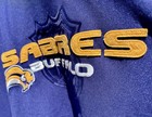 Majestic Athletic Buffalo Sabres NHL Long Sleeve Shirt Blue/Gold 2XL — photo 2