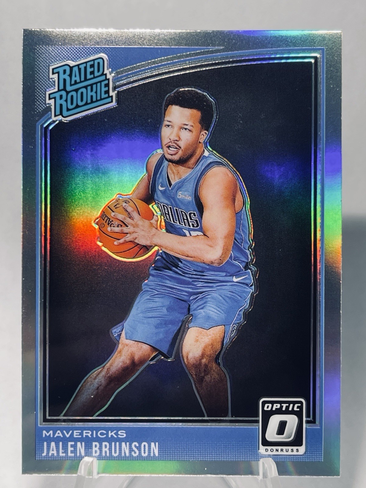 2018 Donruss Optic Jalen Brunson Holo Prizm Rookie #179 (RC) Knicks