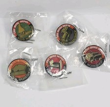 5 Home Depot Kids Workshop pins lot All Different hh22