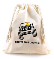 You've Been Ducked, Duck Duck bag Rubber Duck Drawstring Bag