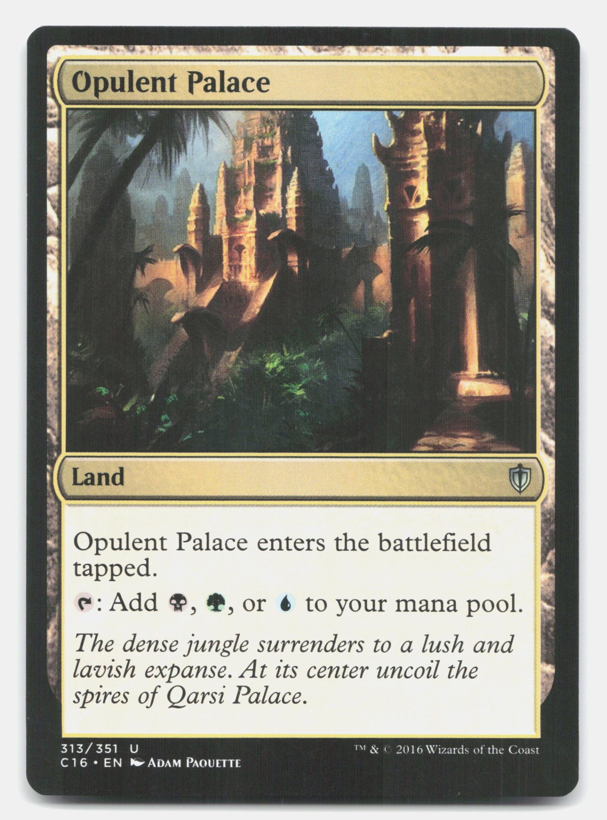 Opulent Palace #313 - LP - Commander 2016