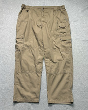 5.11 Tactical 74273 Cargo Pants Mens 38 X 30 Khaki Ripstop Military Hunting