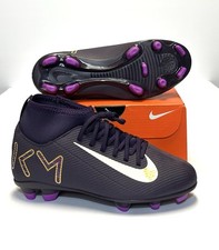 NIKE KIDS TURF SOCCER CLEATS ,JR SUPERFLY 10 CLUB KM FG/MG