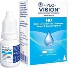 HYLO-VISION HD Augentropfen ,2x 15 ml,  PZN: ...