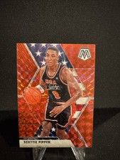 2019-20 Panini Mosaic Basketball-Scottie Pippen Team USA #256-Red