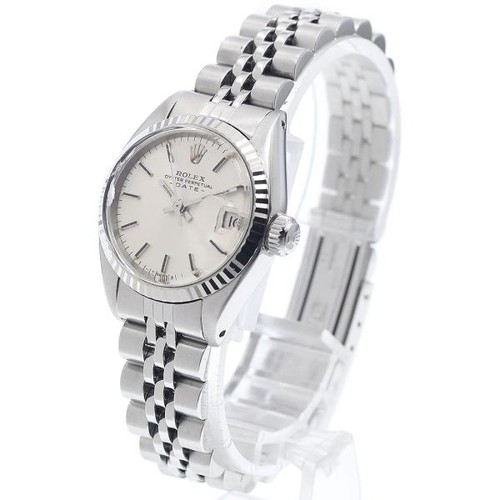 Rolex Oyster Perpetual Date 6917 26mm SS Silver Dial Automatic Date Watch #C4337 - 第 2/10 張圖片
