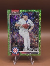 Matthew Boyd - SSP Green Confetti - 2026 Topps Series 1 Celebration - Cubs