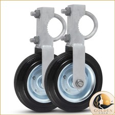 6" Gate Helper Wheels Metal Swing Gate 1-5/8" Thru 2" Gate Frames JIAHOO