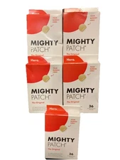 5 Mighty Patch Boxes 36 Count (180 Total) Exp 3/27 Blemish Patches $13 Each New!