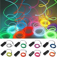 Flexible Glow El Wire Neon Cable Led Light For Party Dance Decoration