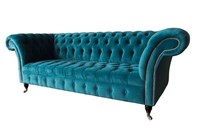 Sofa Dreisitzer Polster 3 Sitzer Sofas Design Luxus MöBel Textil Neu