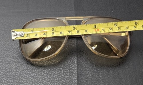Gafas/marcos Menard vintage años 70 principios 80 marco de plástico marrón - Imagen 5 de 10
