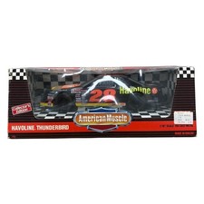 ERTL American Muscle Havoline Thunderbird 1/18 Scale Black Davey Allison 28 7458