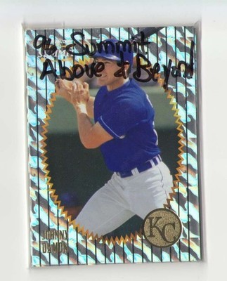 1996 Summit Above and Beyond - KANSAS CITY ROYALS Team Set
