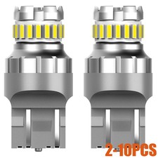7443 7440 Led Reverse Backup Brake Tail Parking Light Bulbs Canbus 6500k2-10x