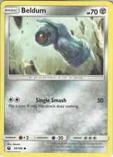 Pokemon TCG - Beldum -  Uncommon - Celestial Storm - 93/168