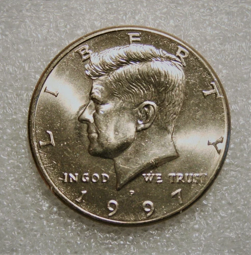1997 P KENNEDY HALF DOLLAR  FROM UNCIRCULATED US MINT ROLL
