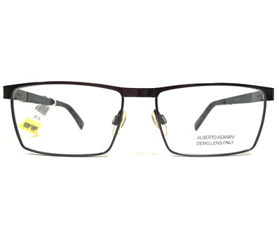 Alberto Romani Brillenfassung AR 7001 GM Gunmetal Blau Grau 55-16-145